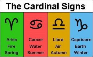 4 cardinal signs astrology